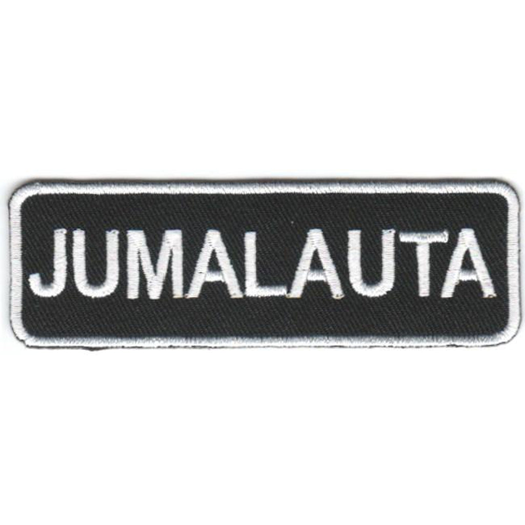 Jumalauta kangasmerkki - Hoopee.fi