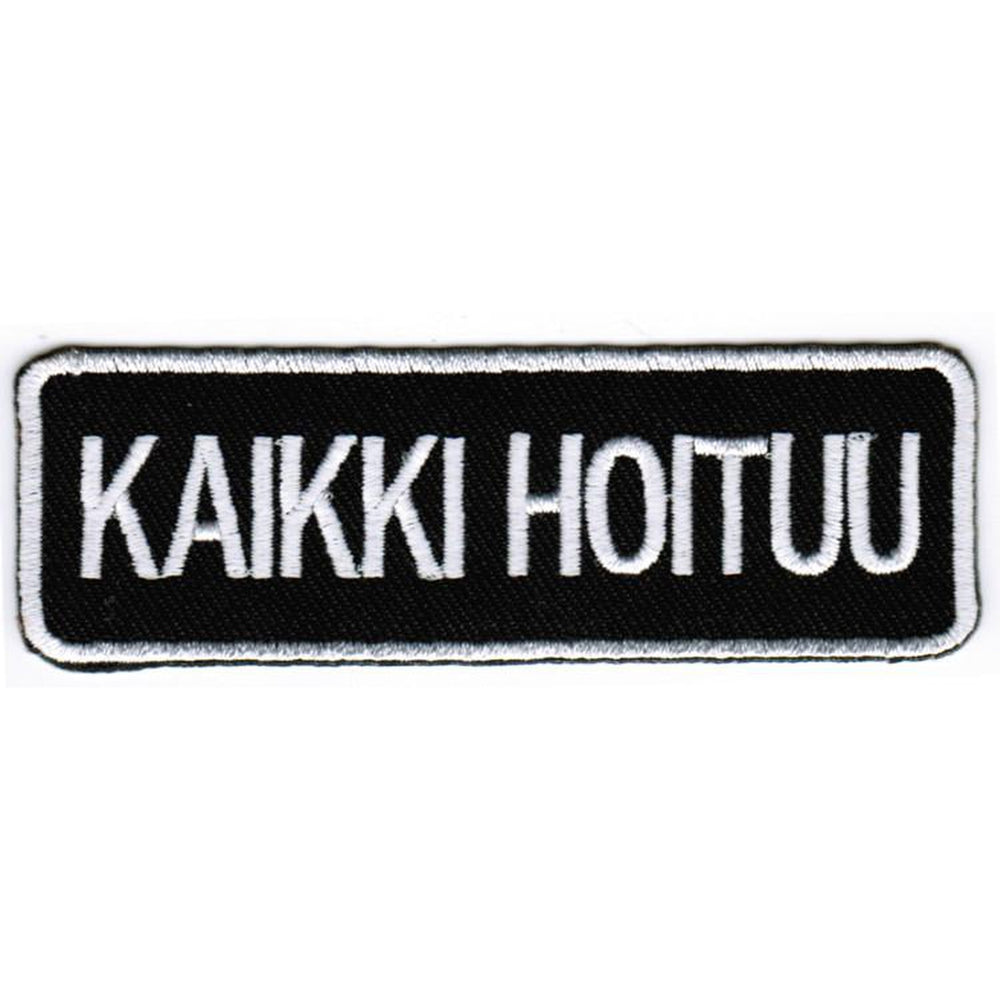 Kaikki hoituu hihamerkki - Hoopee.fi
