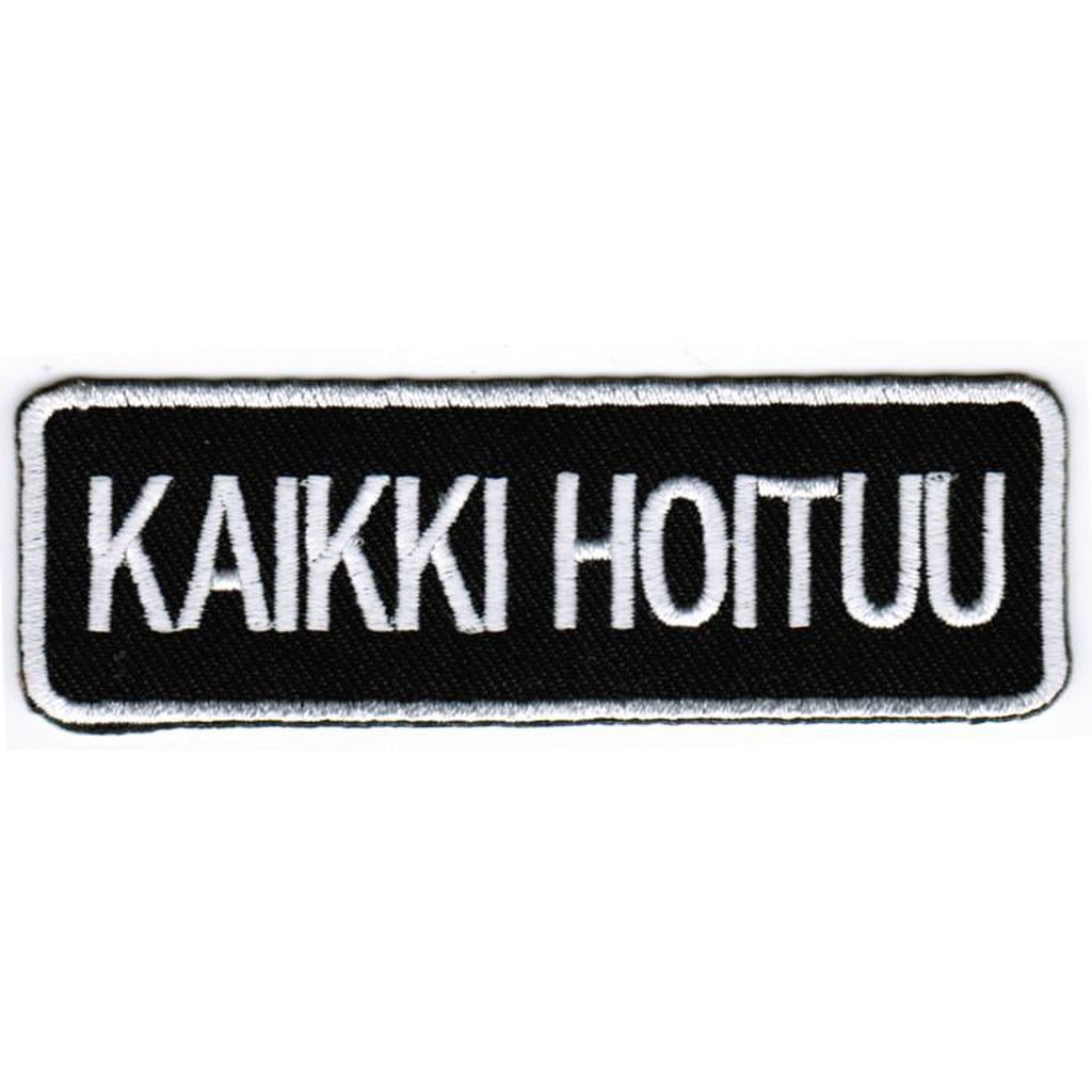 Kaikki hoituu hihamerkki - Hoopee.fi