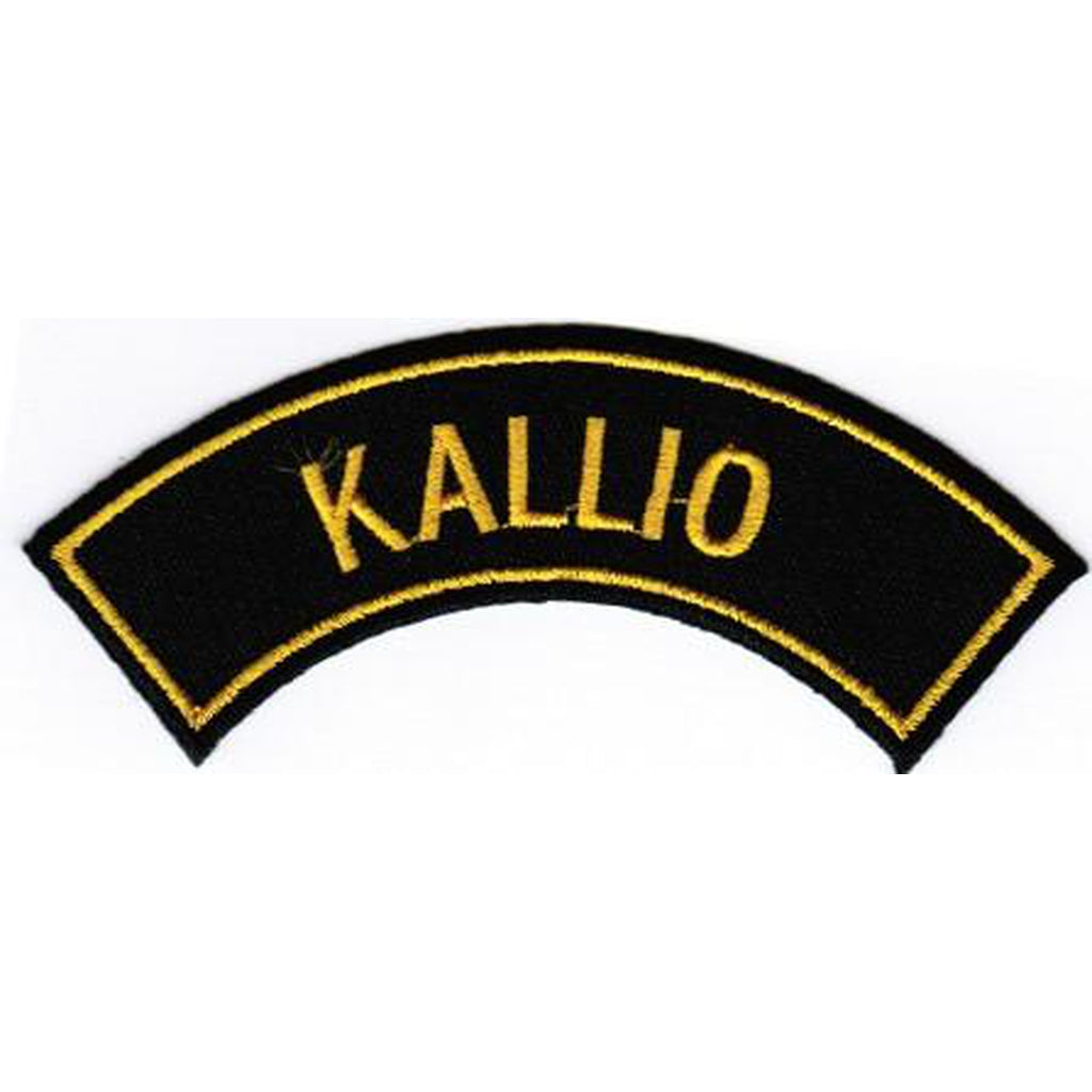 Kallio Kaarimerkki – Brodeerattu Kangasmerkki 11 cm - Hoopee.fi