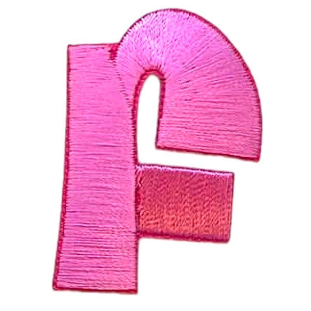 Kangasmerkki kirjain F pinkki - Hoopee.fi