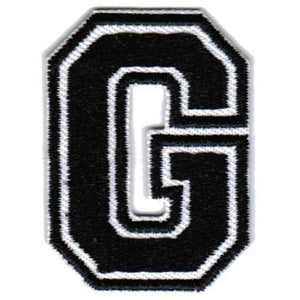 Kangasmerkki kirjain G - Hoopee.fi