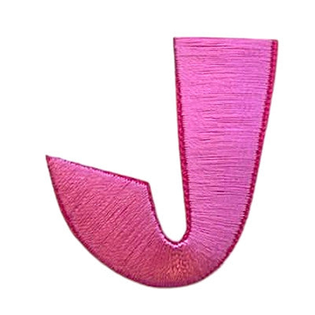 Kangasmerkki kirjain J pinkki - Hoopee.fi