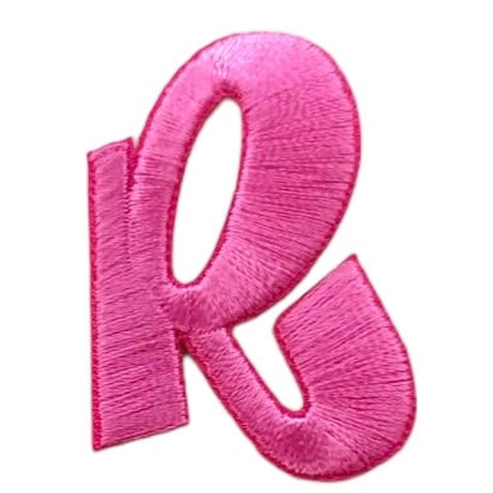 Kangasmerkki kirjain R pinkki - Hoopee.fi