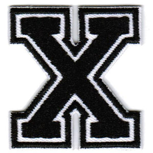 Kangasmerkki kirjain X - Hoopee.fi