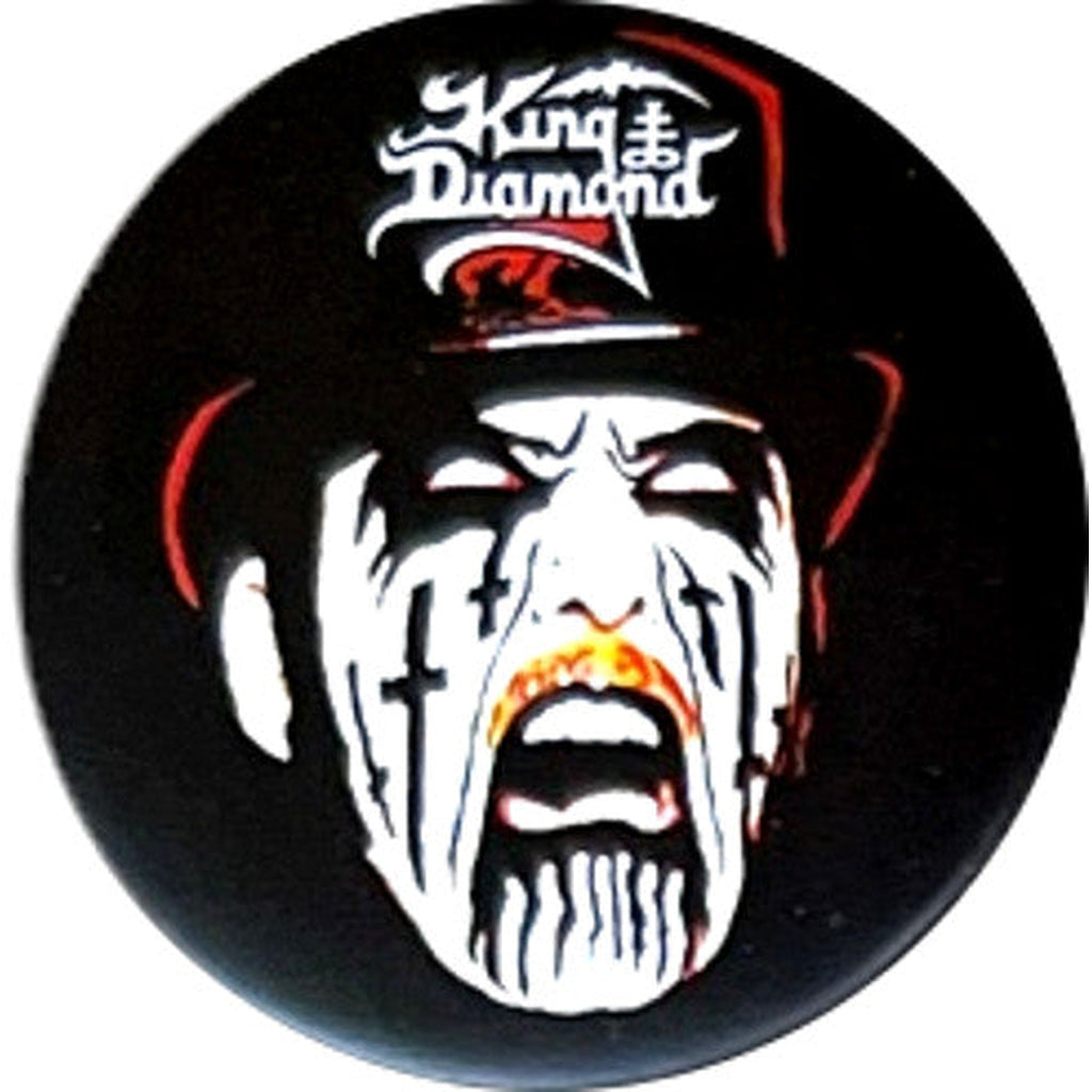 King Diamond - ISO Rintanappi / Pin Badge 44 mm - Hoopee.fi