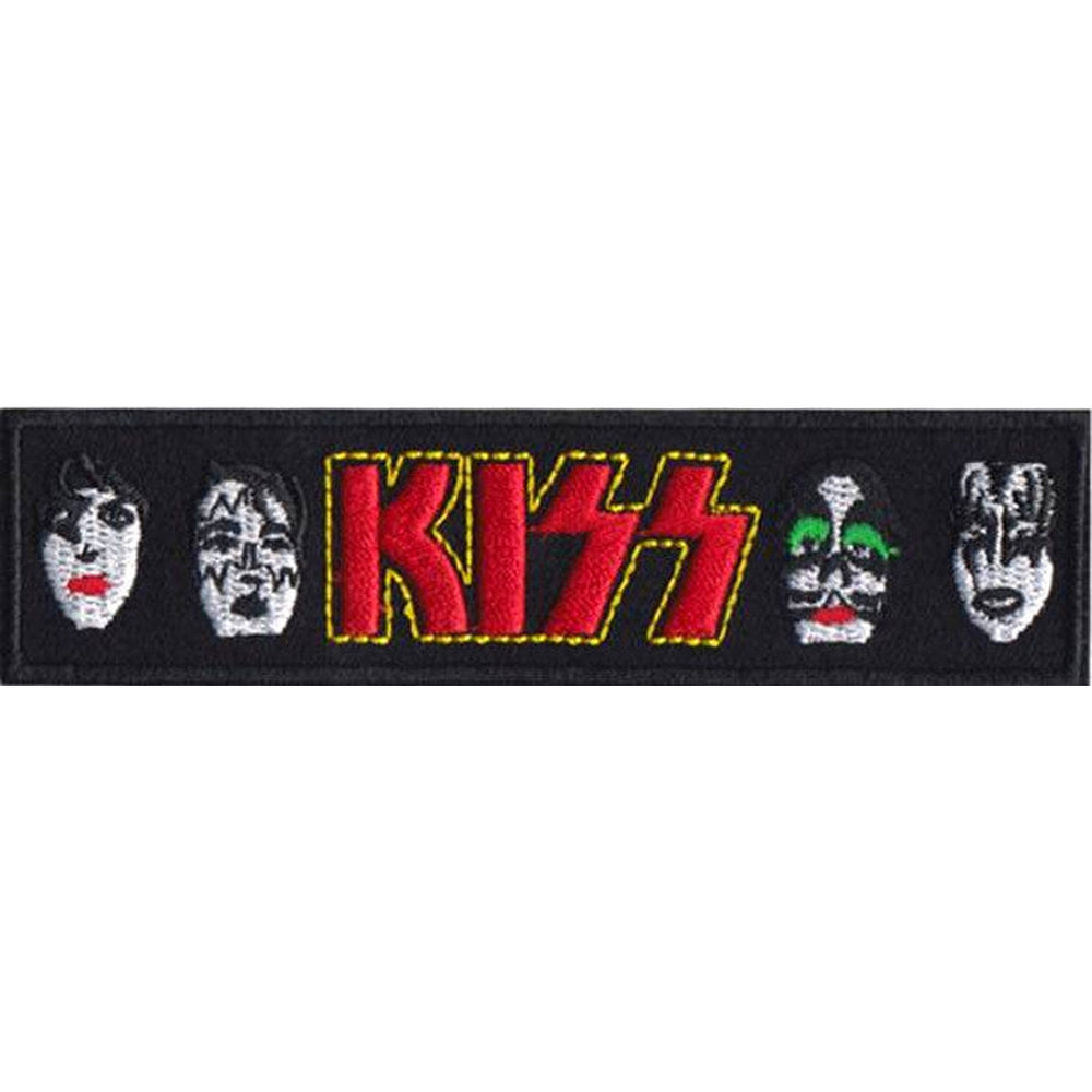 Kiss - 4 masked faces logo hihamerkki - Hoopee.fi