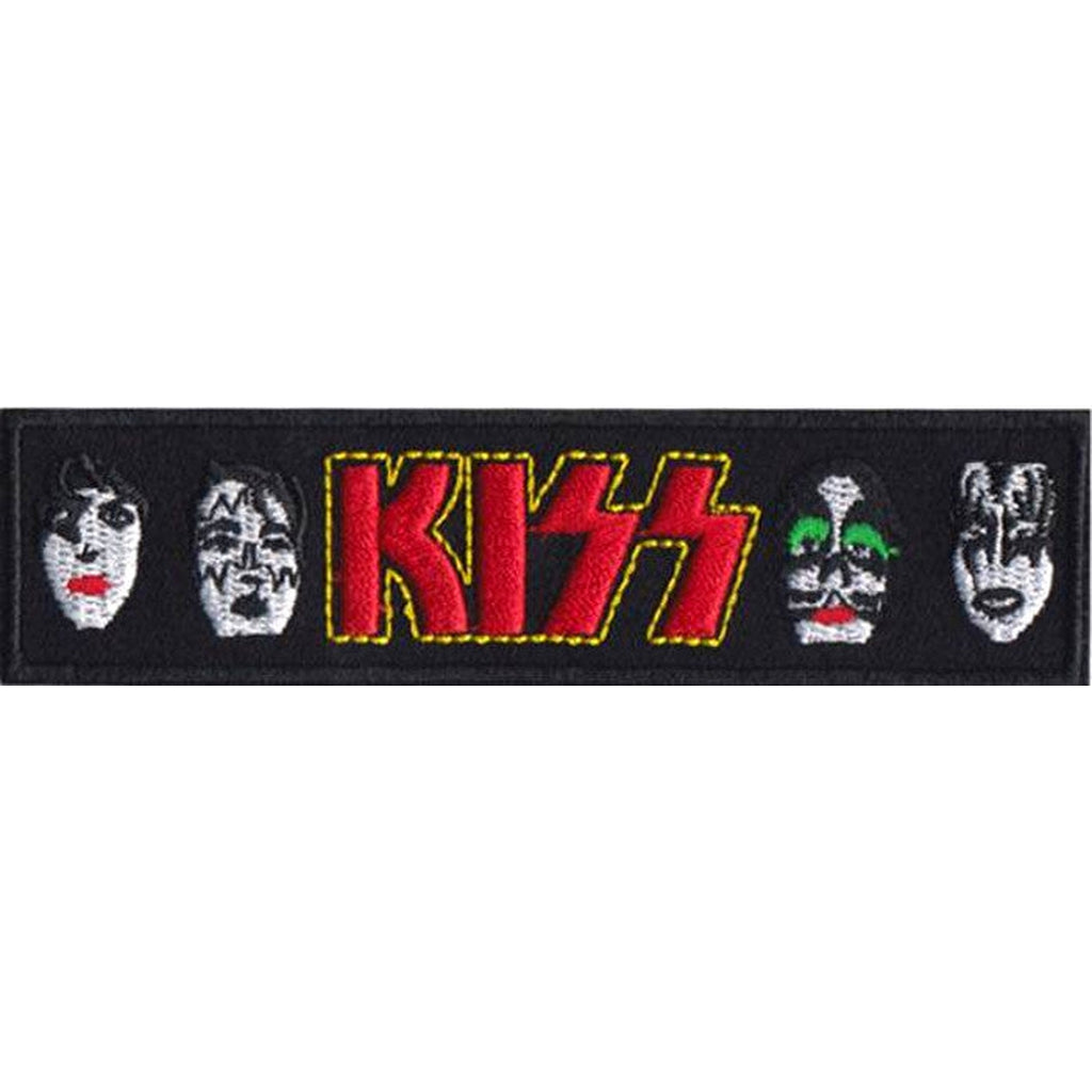 Kiss - 4 masked faces logo hihamerkki - Hoopee.fi