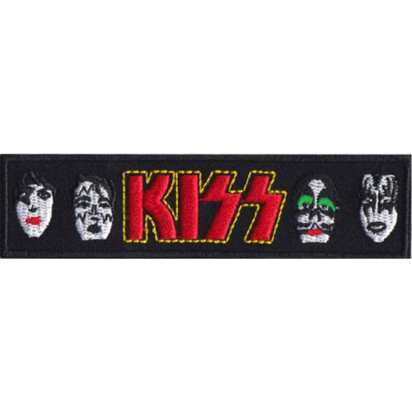 Kiss - 4 masked faces logo hihamerkki - Hoopee.fi