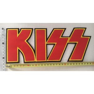 Kissin logo brodeerattu selkämerkki - Hoopee.fi