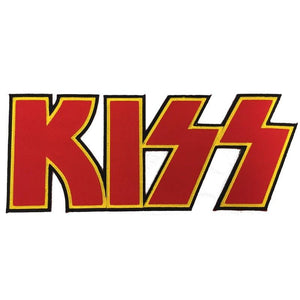 Kissin logo brodeerattu selkämerkki - Hoopee.fi