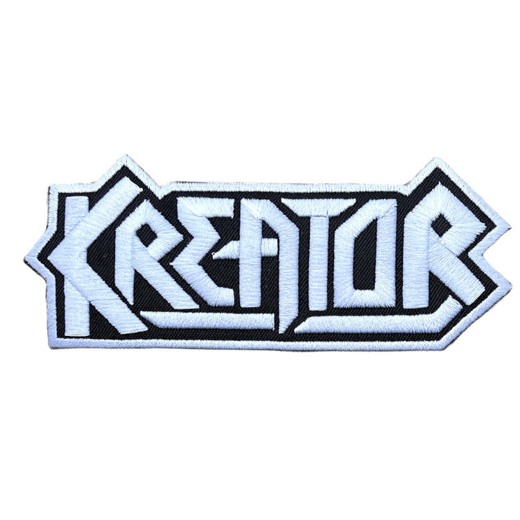 Kreator - White logo jumbomerkki - Hoopee.fi