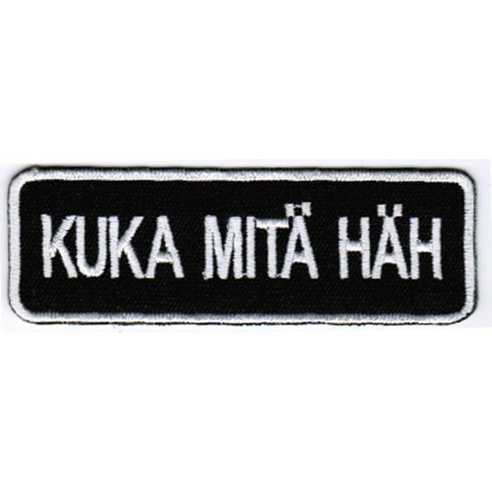 Kuka Mitä Häh hihamerkki - Hoopee.fi