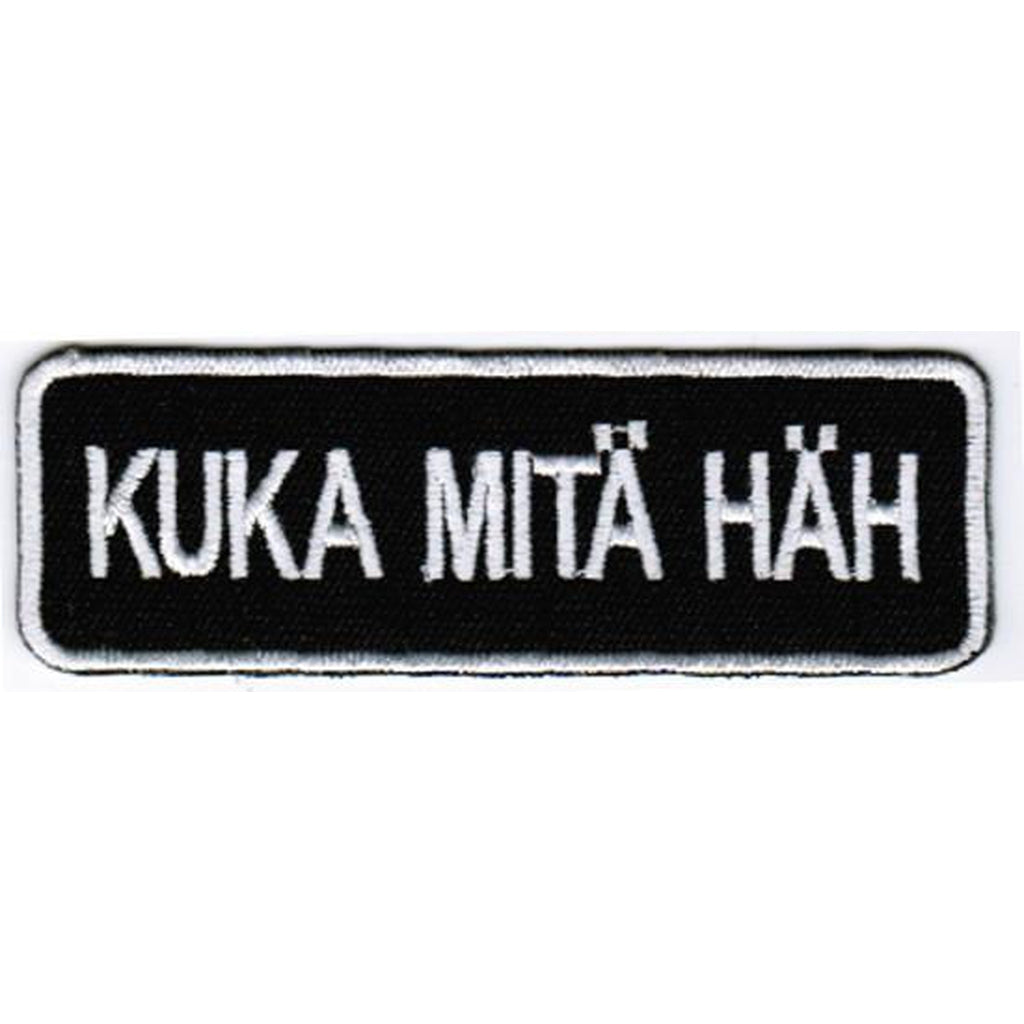 Kuka Mitä Häh hihamerkki - Hoopee.fi