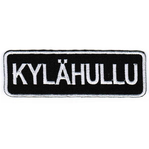Kylähullu kangasmerkki - Hoopee.fi