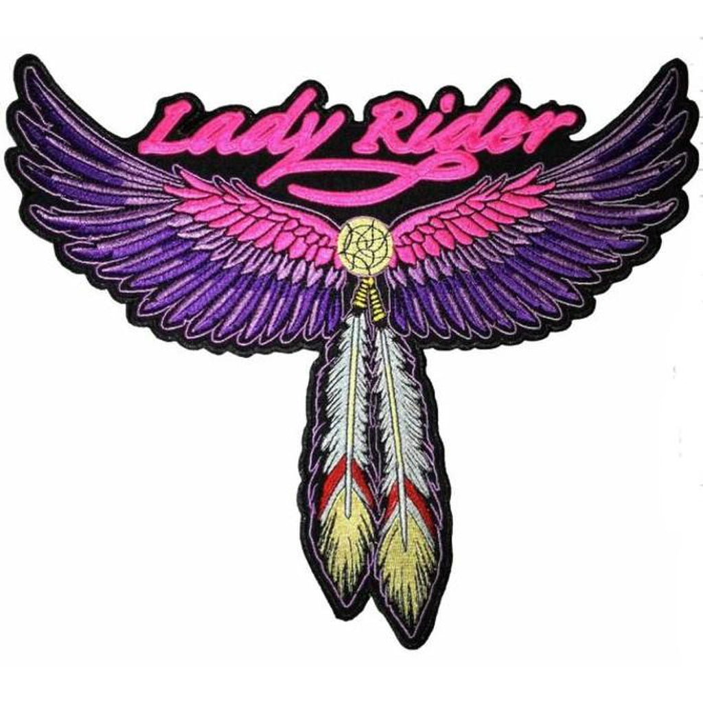 Lady rider feathers selkämerkki - Hoopee.fi