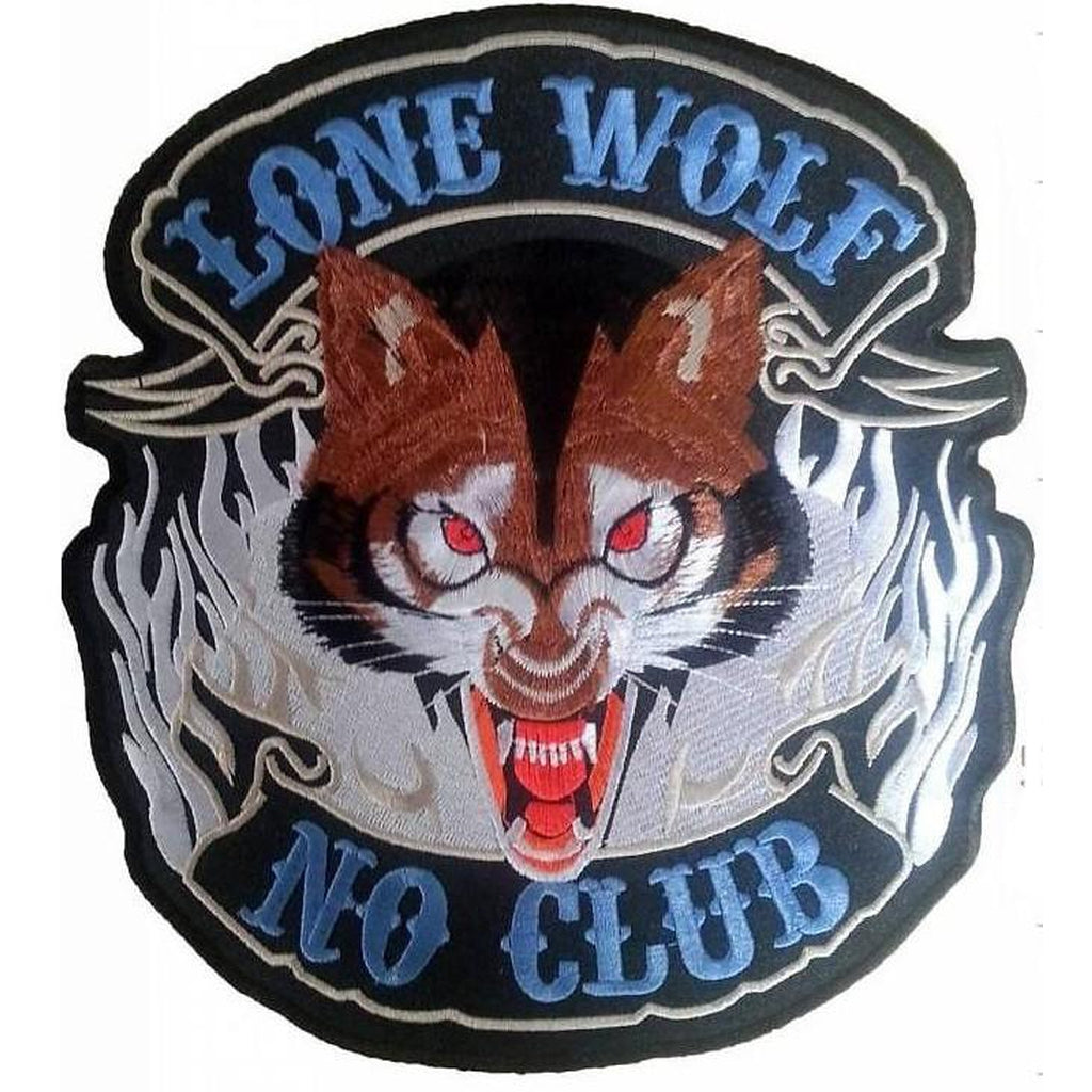 Lone Wolf No Club selkämerkki - Hoopee.fi
