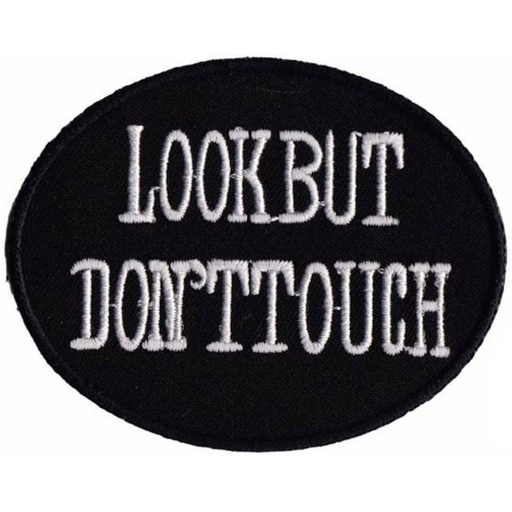 Look but dont touch hihamerkki - Hoopee.fi