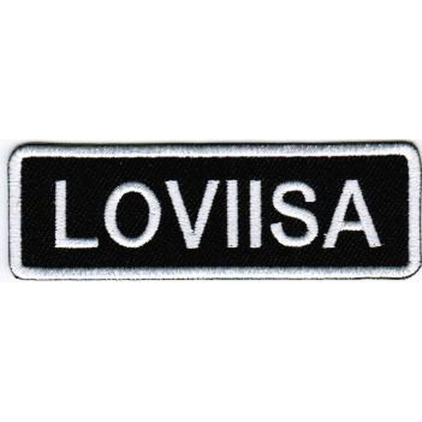 Loviisa kangasmerkki - Hoopee.fi