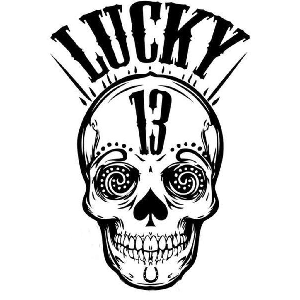 Lucky 13 kera kallon tarra - Hoopee.fi