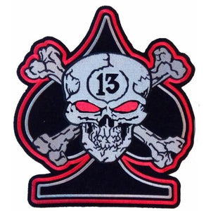 Lucky 13 skull jumbomerkki - Hoopee.fi