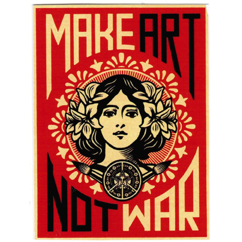 Make art not war tarra - Hoopee.fi