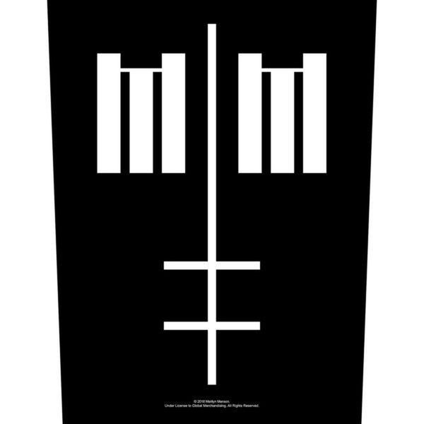 Marilyn Manson - Cross logo selkämerkki - Hoopee.fi