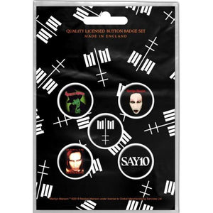 Marilyn Manson rintanappisetti - Hoopee.fi