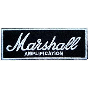 Marshall hihamerkki 3,5×9 cm - Hoopee.fi