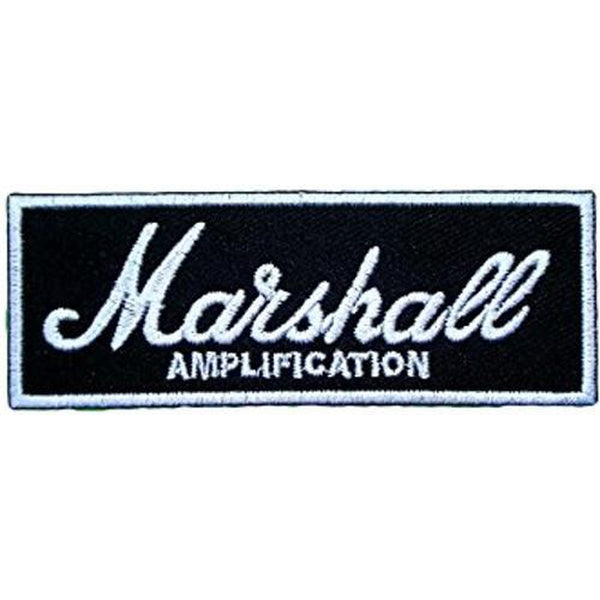 Marshall hihamerkki 3,5×9 cm - Hoopee.fi