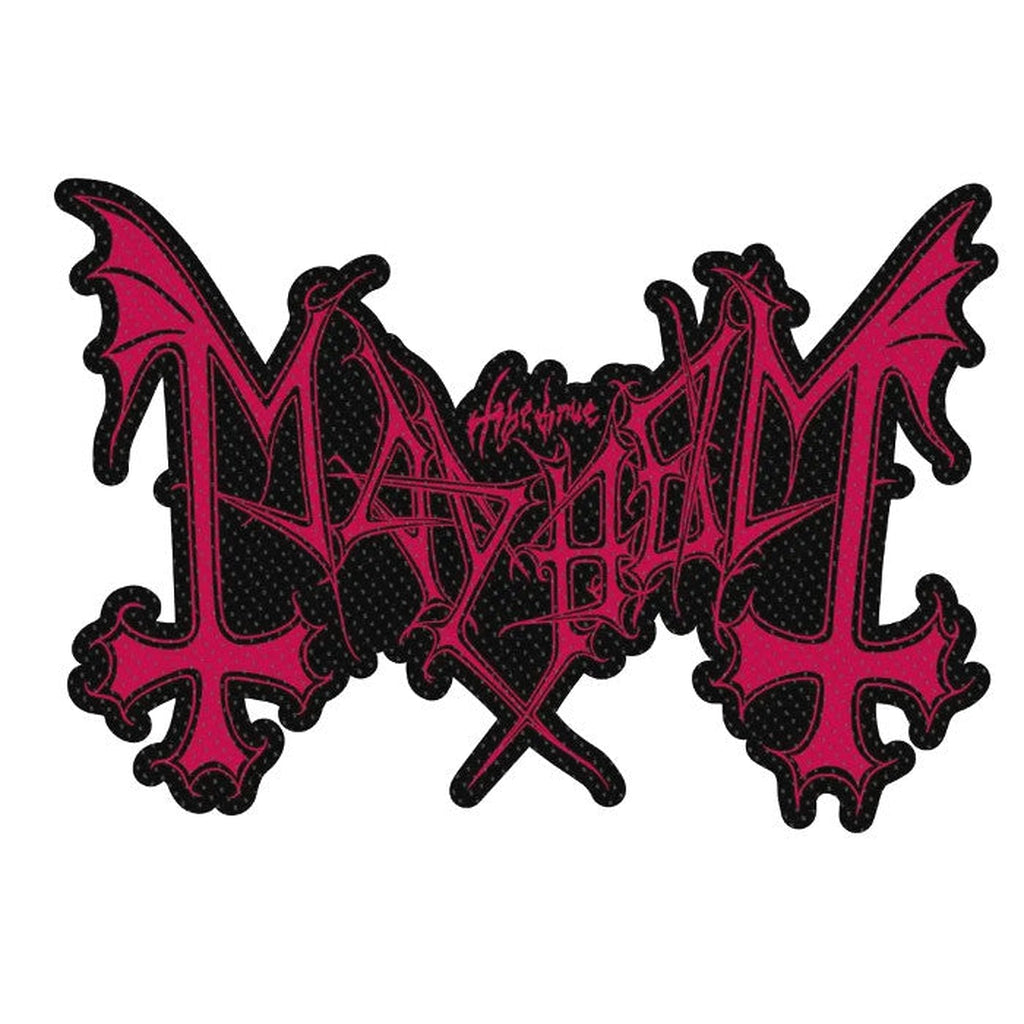 Mayhem - Cut out logo hihamerkki - Hoopee.fi