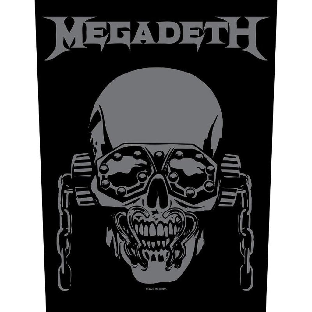Megadeth - Vic rattlehead selkämerkki - Hoopee.fi