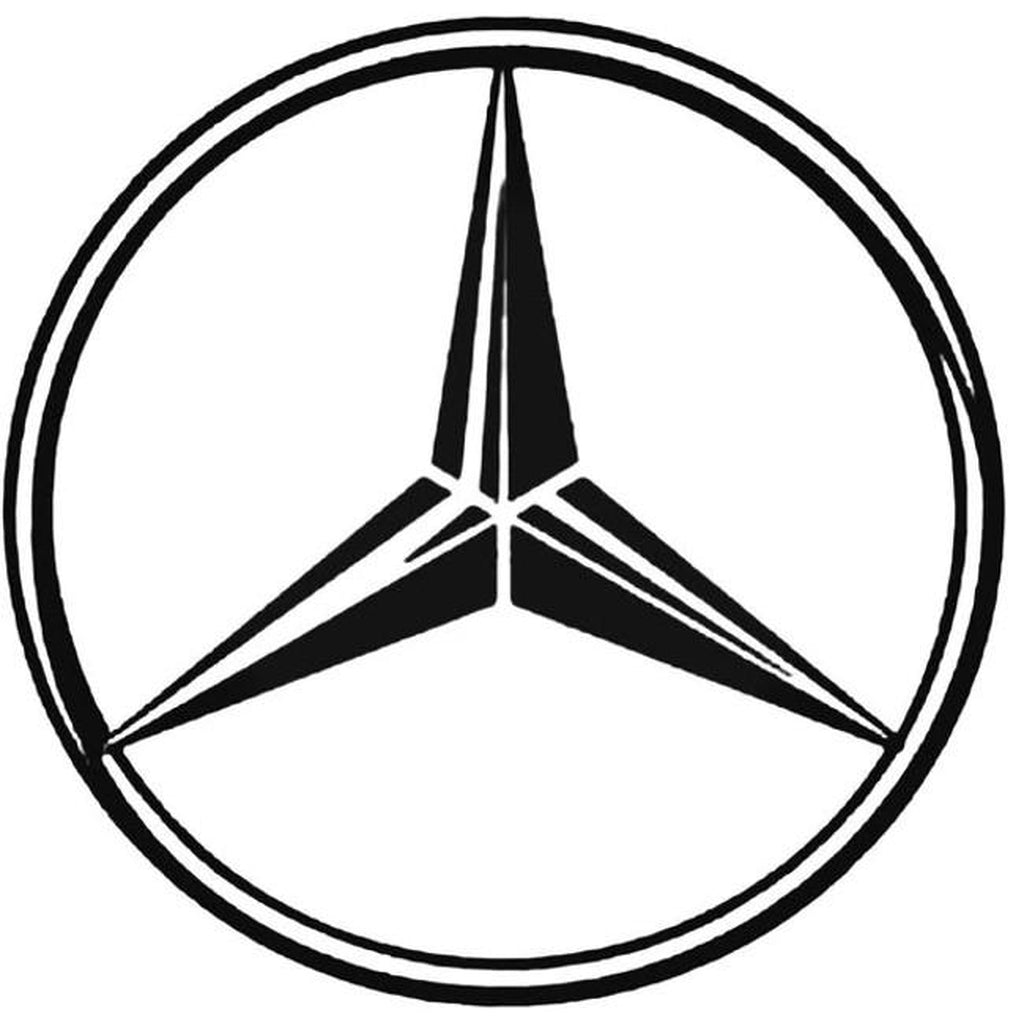 Mercedes Benz - Johtotähti tarra - Hoopee.fi