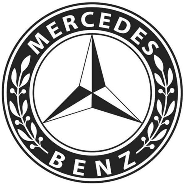 Mercedes-Benz - Logo Vinyylitarra / Sticker 9 cm - Hoopee.fi