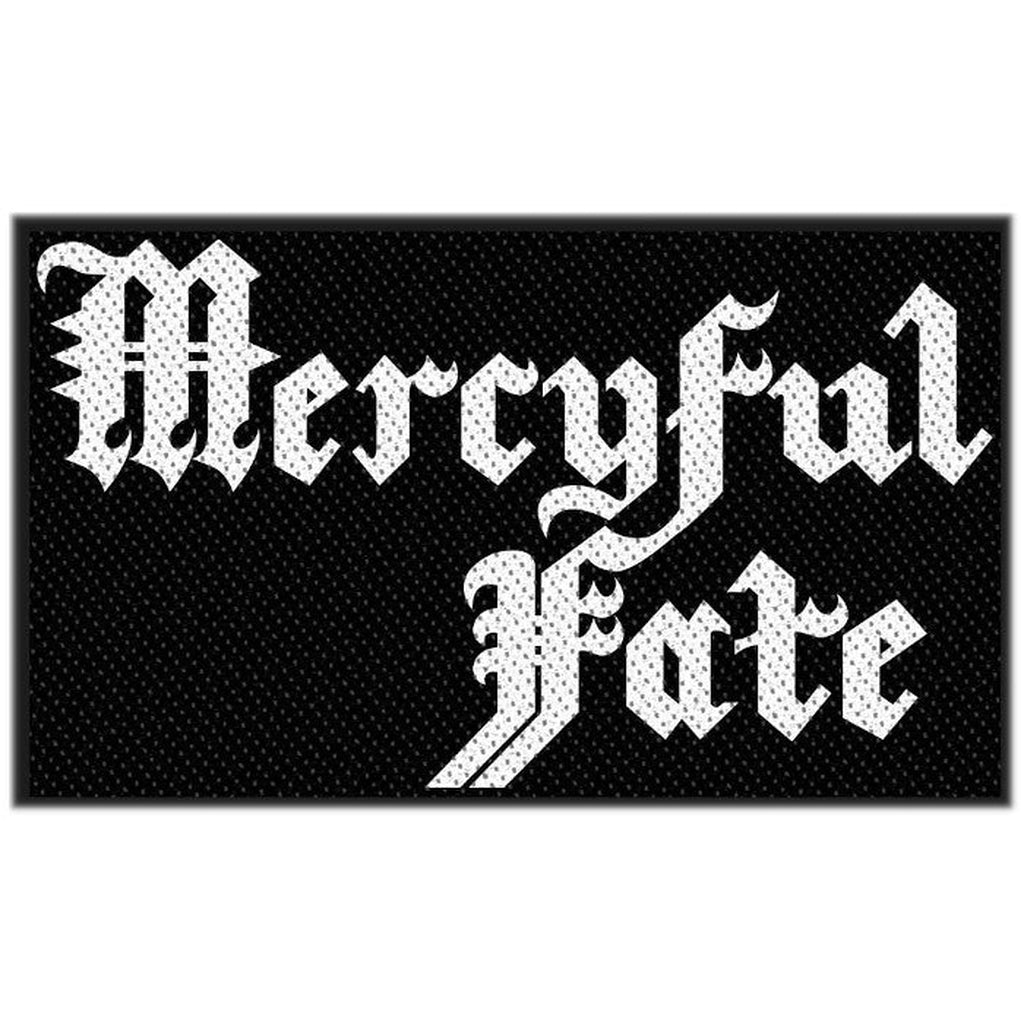 Mercyful Fate - Black-white logo hihamerkki - Hoopee.fi