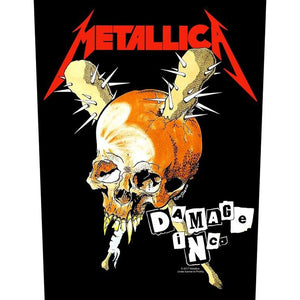 Metallica - Damage Inc Brodeerattu Selkämerkki / Back Patch 28×37 cm - Hoopee.fi