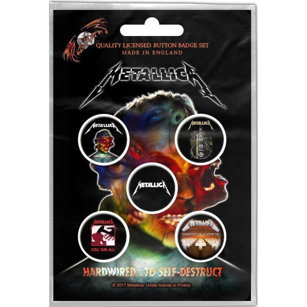 Metallica - Hardwired rintanappisetti - Hoopee.fi