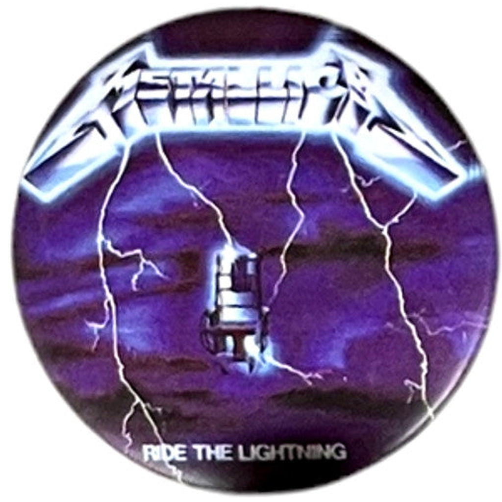 Metallica - Ride the lightning iso rintanappi - Hoopee.fi