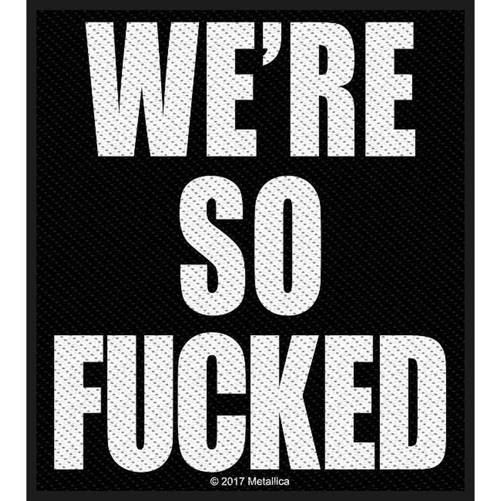 Metallica - Were so fucked hihamerkki - Hoopee.fi