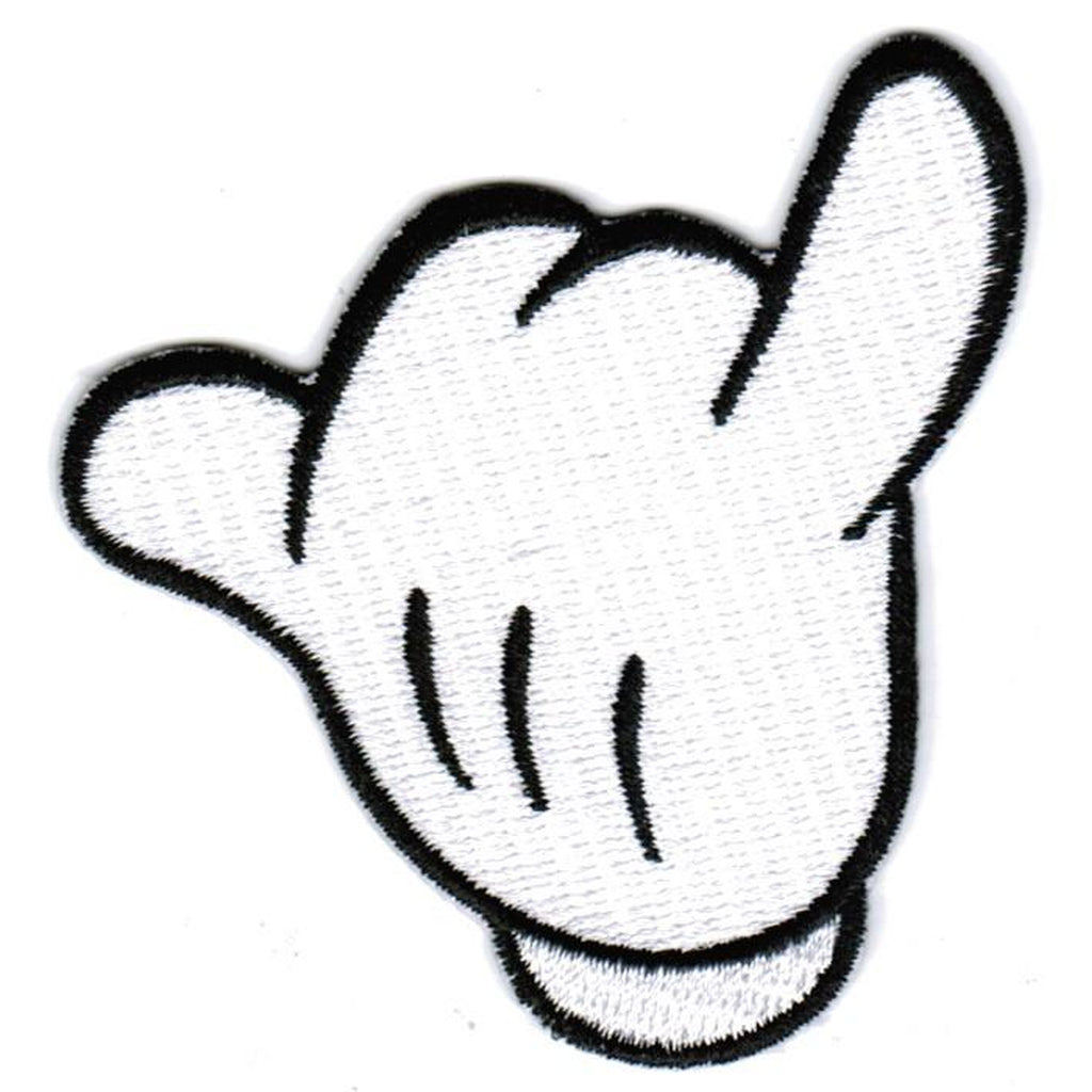 Mickey Mouse hand hihamerkki - Hoopee.fi