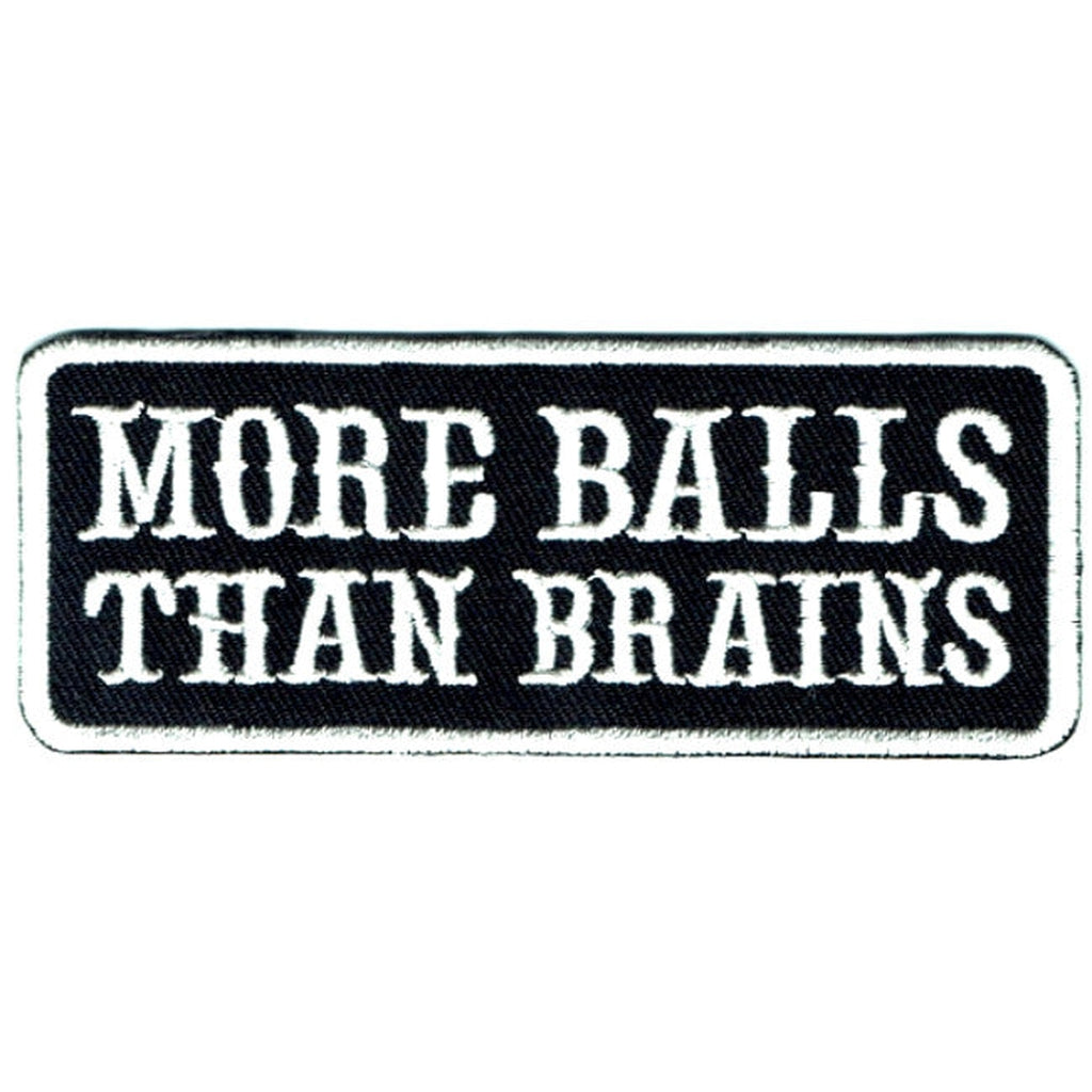 More balls than brains hihamerkki - Hoopee.fi