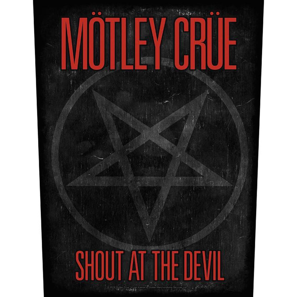 Mötley Crue - Pentagram selkämerkki - Hoopee.fi