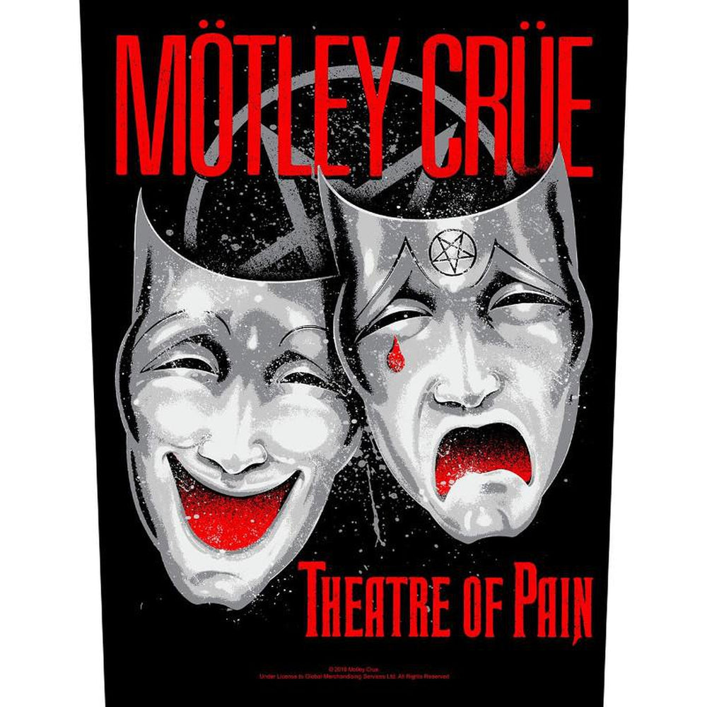 Mötley Crüe - Theatre of Pain selkämerkki - Hoopee.fi