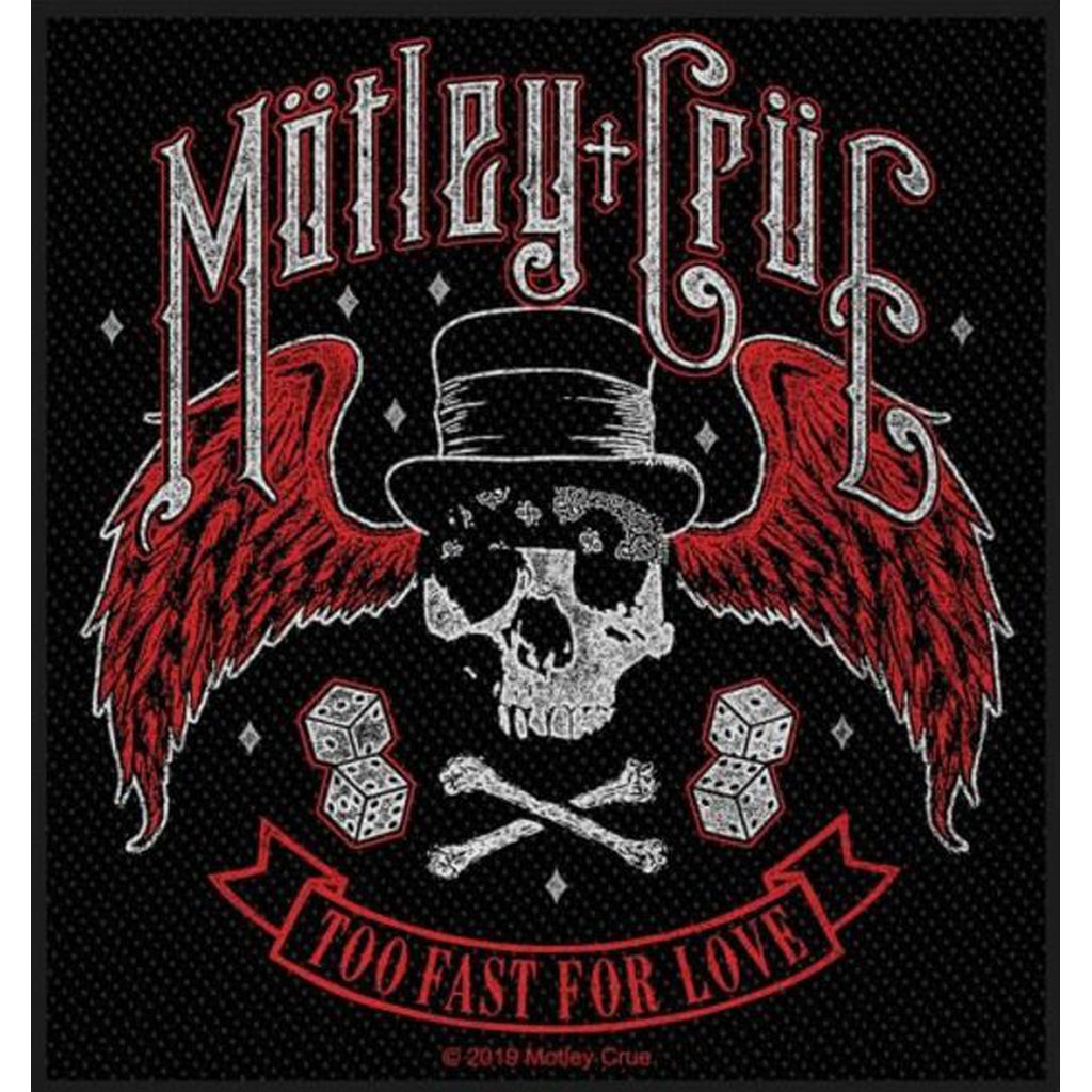 Mötley Crue - Too Fast For Love hihamerkki - Hoopee.fi