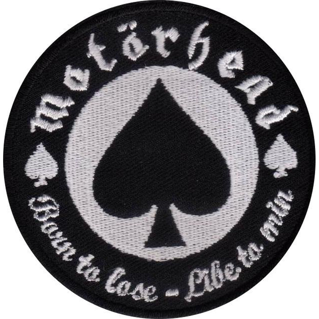 Motörhead - Born to Lose Brodeerattu Hihamerkki / Patch 7,5 cm - Hoopee.fi
