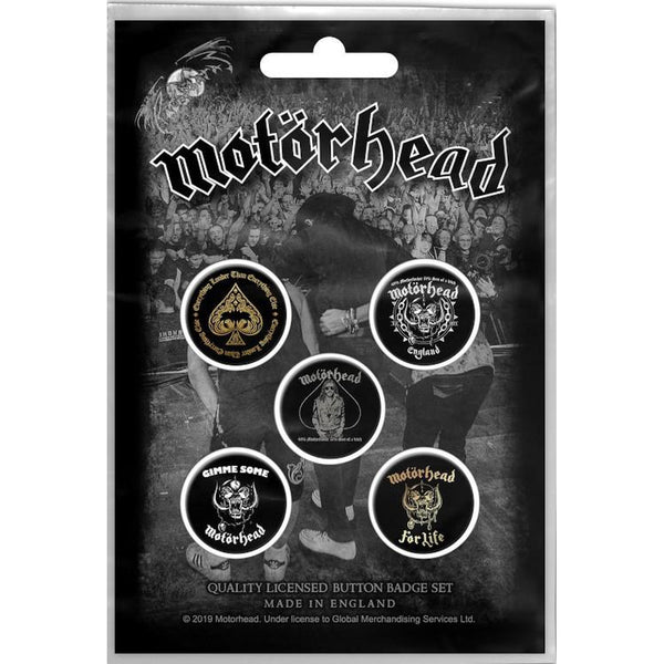 Motörhead - Clean your clock rintanappisetti - Hoopee.fi