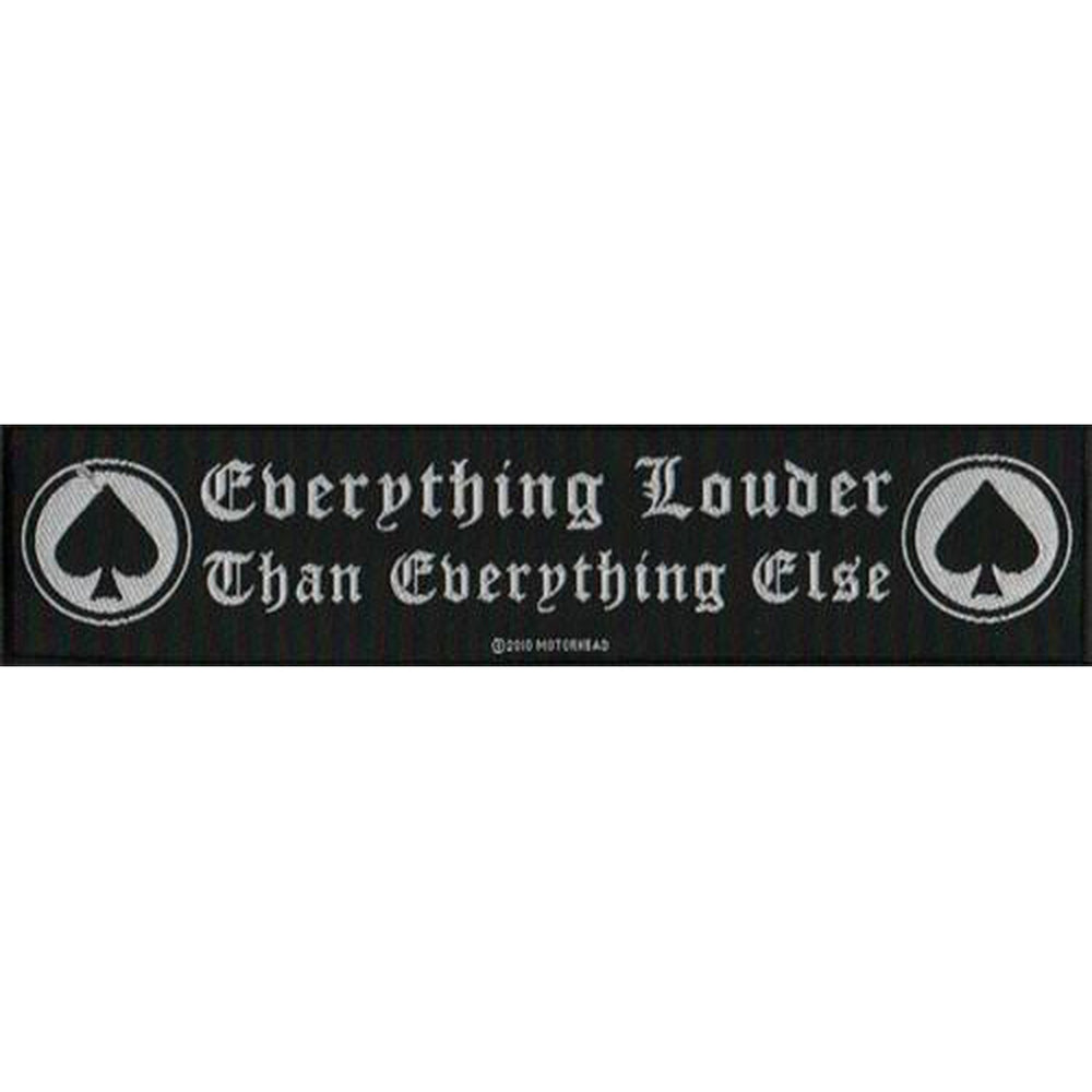 Motörhead - Louder selkäliuska - Hoopee.fi
