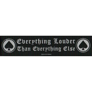 Motörhead - Louder selkäliuska - Hoopee.fi
