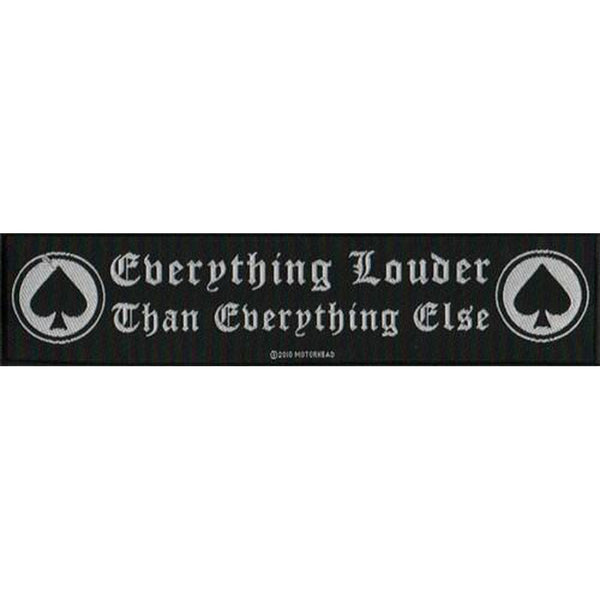 Motörhead - Louder selkäliuska - Hoopee.fi