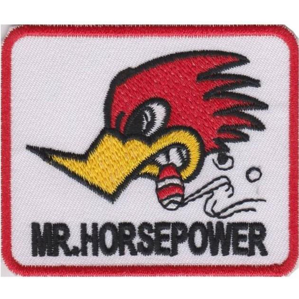 Mr. Horsepower hihamerkki 5,5×7,5 cm - Hoopee.fi